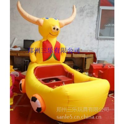 河北秦皇島彩燈雙人充氣電瓶車氣模玩具車價(jià)格